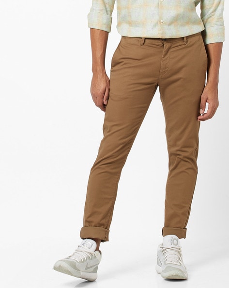 brown polo pants