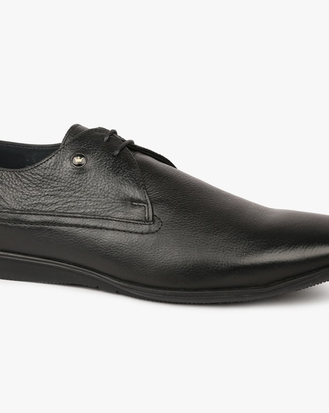 Buy Louis Philippe Derby Formal Shoes For Men ( BLACK ) Online at