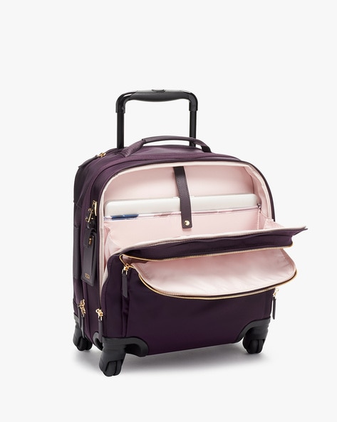 Buy TUMI Voyageur Osona Compact 4 Wheel Carry On Luggage | Purple