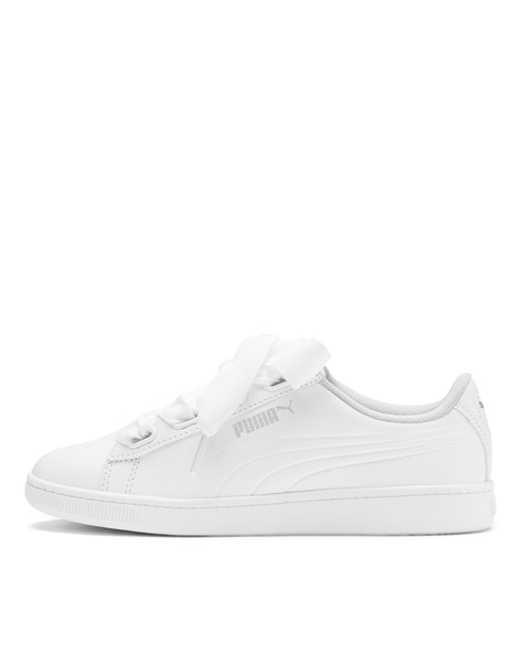 White Casual Shoes for Girls by Puma 