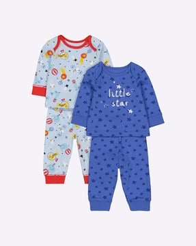 Mothercare Mothercare Flannel Pyjamas Blue Check 18-24 Months 