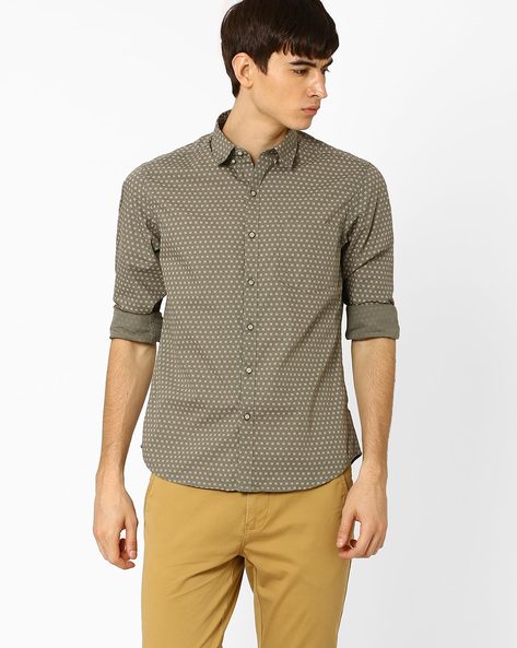 Buy Olive Green Shirts for Men by JOHN PLAYERS Online