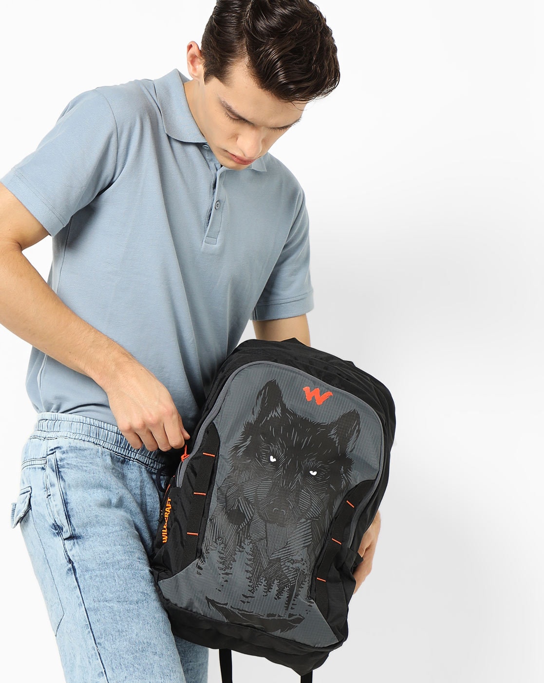 Buy Charcoal Grey Backpacks for Men by Wildcraft Online Ajio