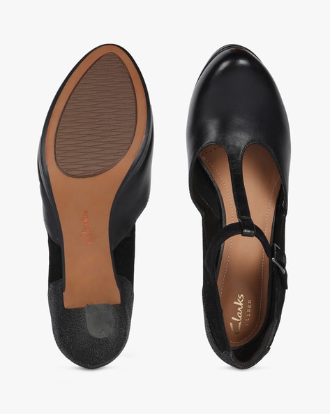 tvivl Nord Nord Vest Buy Black Heeled Shoes for Women by CLARKS Online | Ajio.com