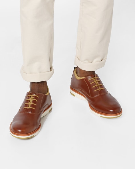 Buy Brown Casual Shoes for Men Jack & Online | Ajio.com
