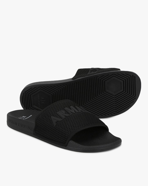 Buy Black Casual Sandals for Men by ARMANI EXCHANGE Online 