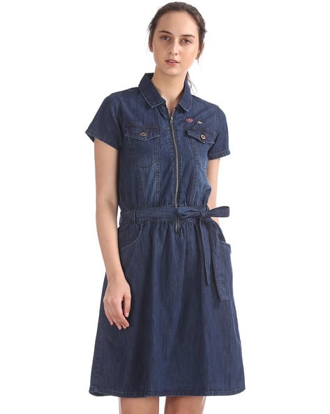 Buy Blue Dresses for Women by CHEROKEE Online | Ajio.com