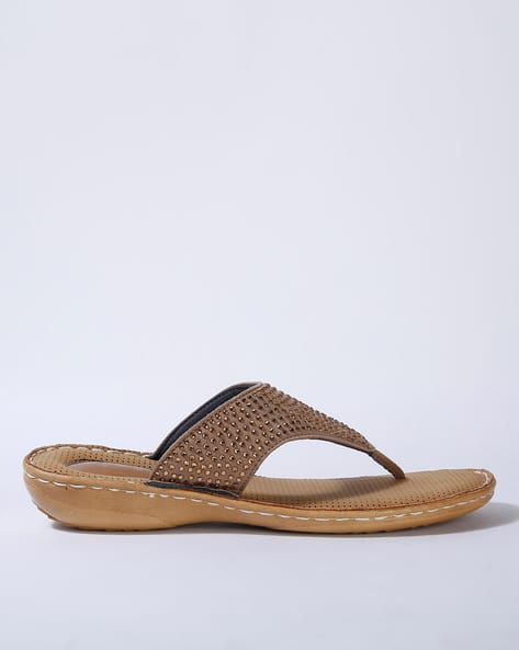 Embellished T-strap Flats (Image - 2)