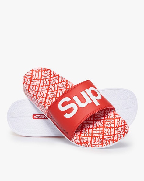 Superdry Printed Beachwear Sliders