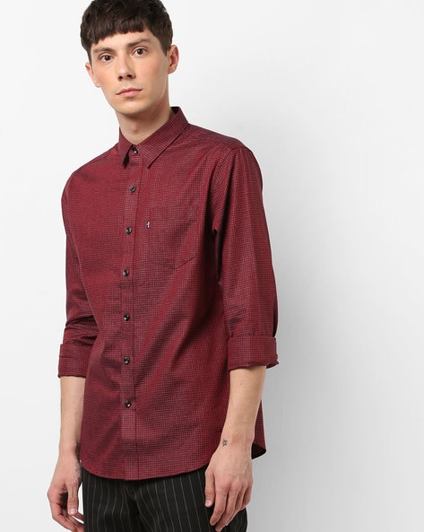 Buy Maroon Shirts for Men by LEVIS 
