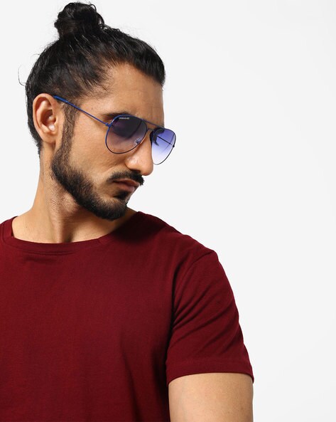 Buy Danny Daze UV Protected Aviator Unisex Sunglasses (D-786-C3|55MM|Grey)  at Amazon.in