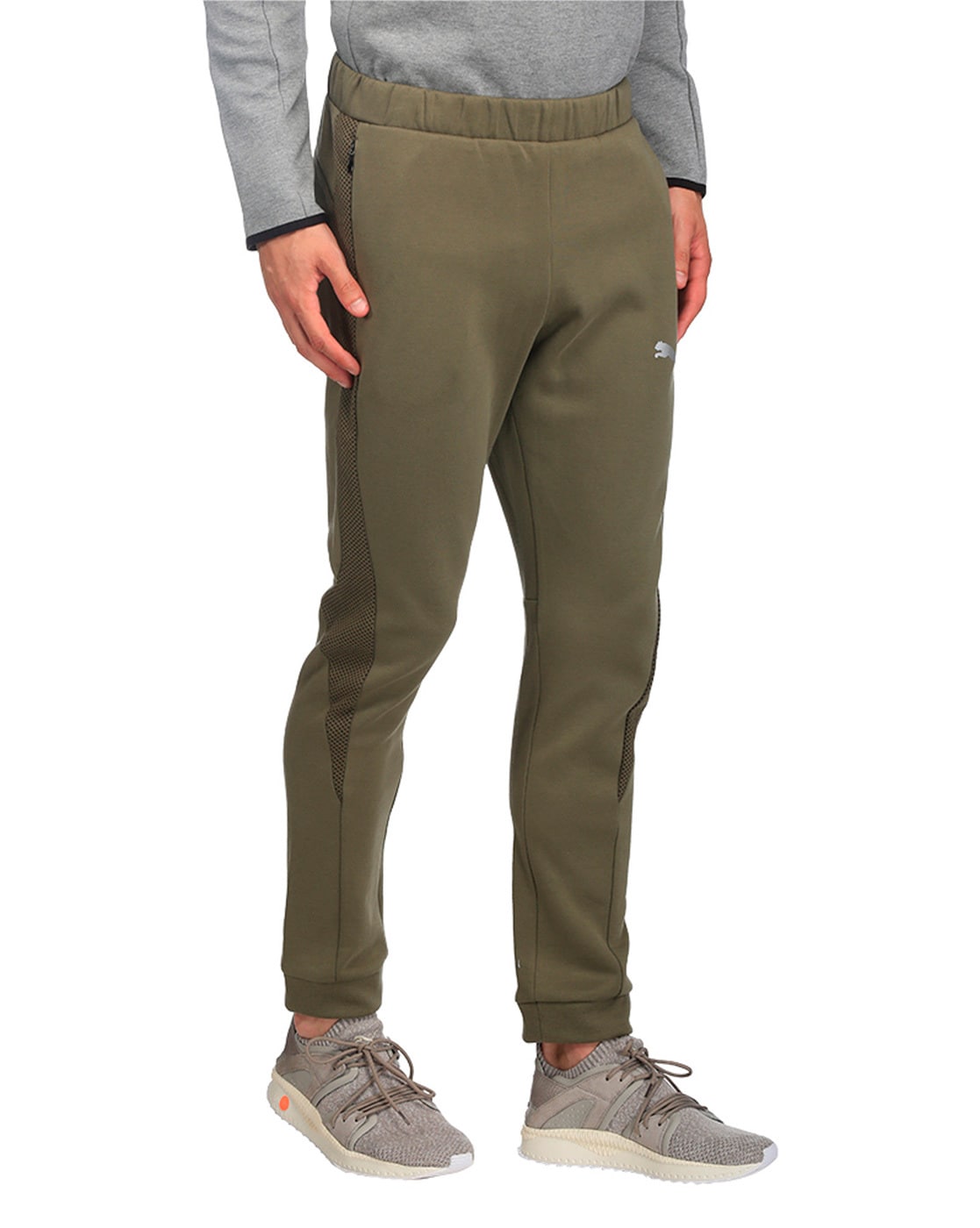 inleveren Kapper Direct Buy Olive Green Track Pants for Men by Puma Online | Ajio.com