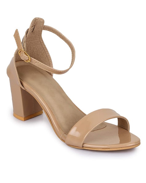 Tan high best sale heel sandals