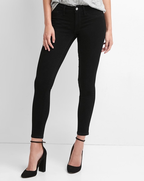 Buy Black Jeans Jeggings for Women by GAP Online Ajio