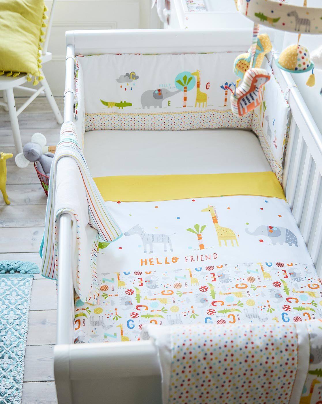 Bumper Cover Mothercare Crib Bumper Buy Multicoloured Baby Bedding