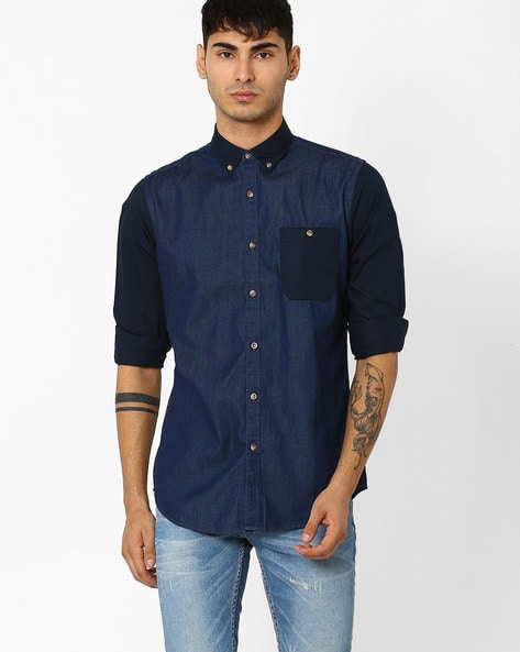 Woodland Official | Introducing our latest collection for men: a trendy  half-sleeve denim shirt in an excellent ice blue colour. This shirt  combines fashion ... | Instagram
