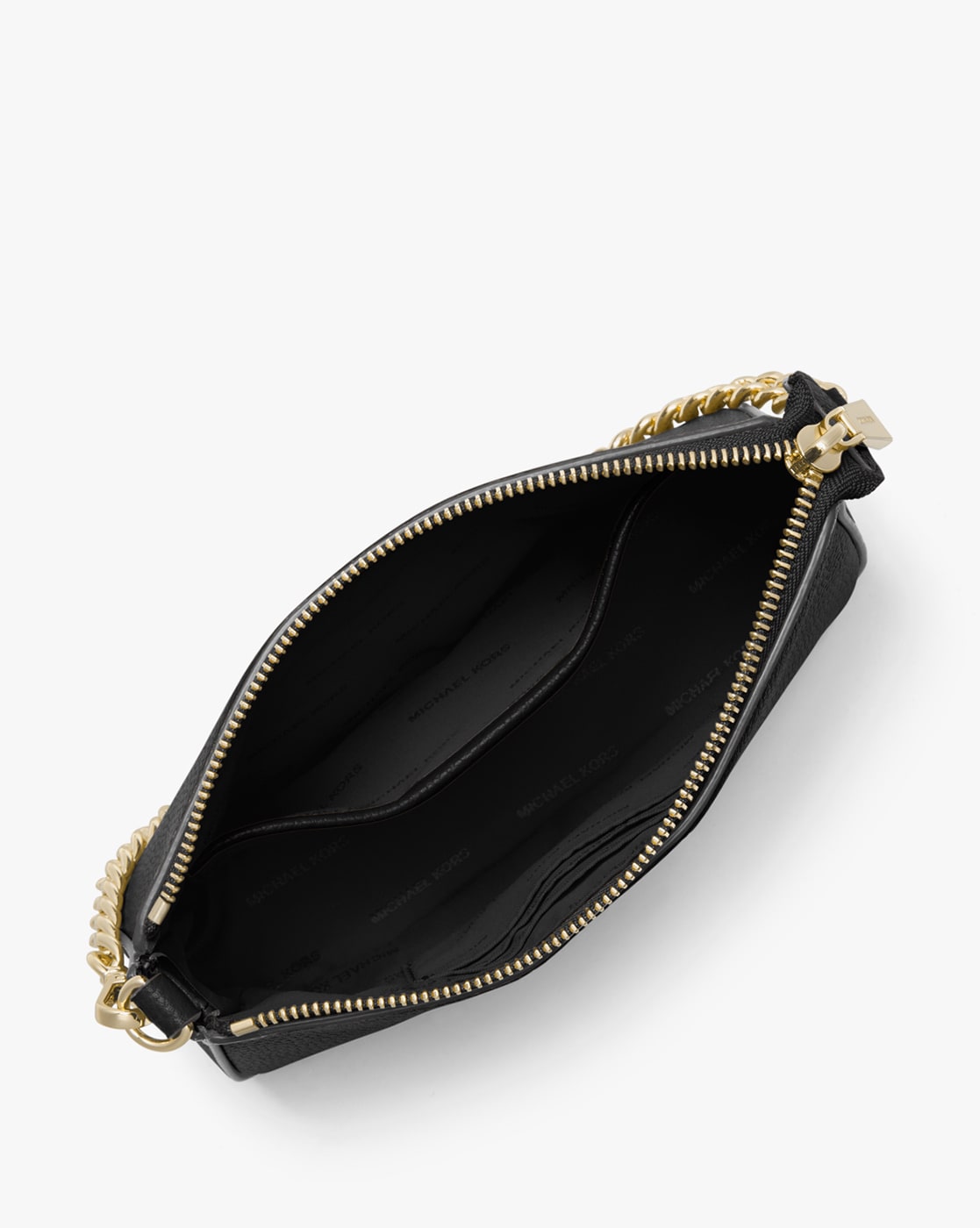 Buy MICHAEL Michael Kors Black Jet Set Leather Chain Wallet for Women  Online @ Tata CLiQ Luxury