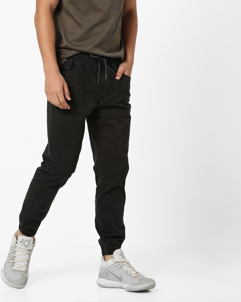 woven jogger pants