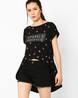 AJIO Black Solid Top