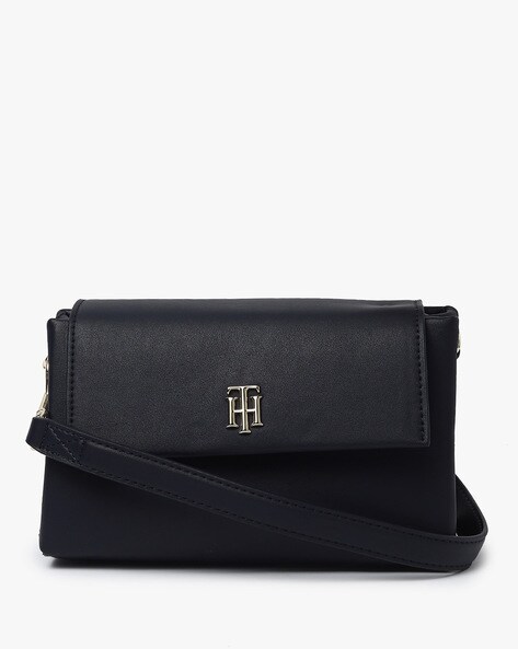 tommy hilfiger black purse