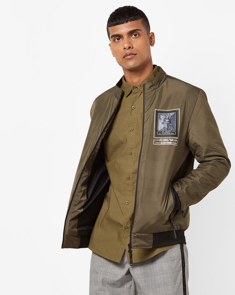 Buy Tan Jackets & Coats for Men by Fort Collins Online | Ajio.com