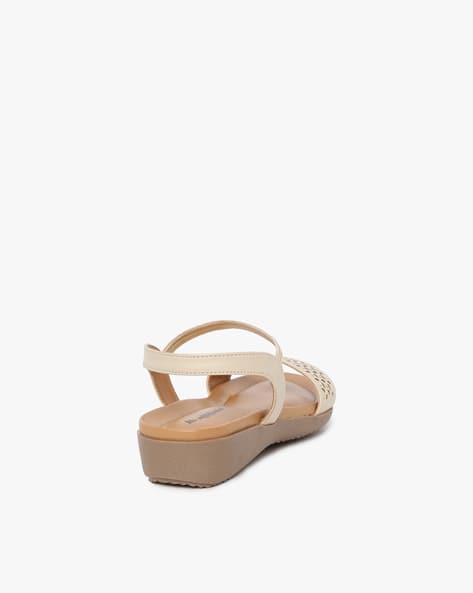 Laser-Cut Strappy Sandals (Image - 2)