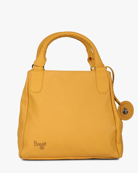 baggit mustard handbag