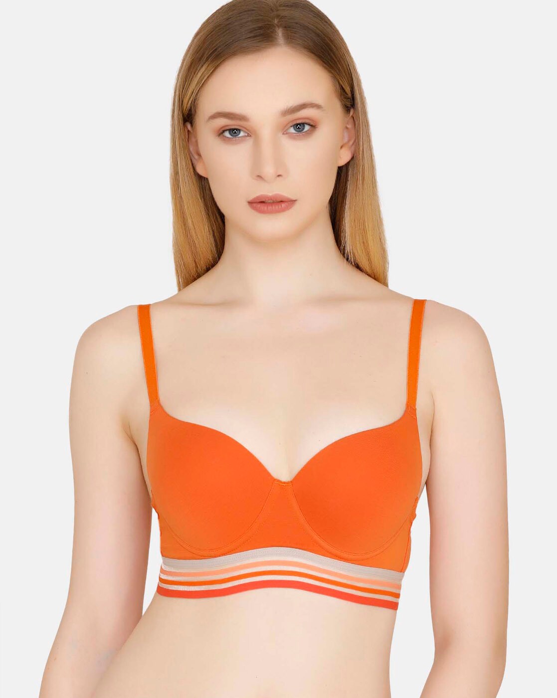 orange bra