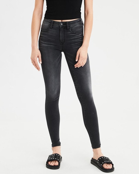 Buy Grey Jeans & Jeggings for Women by American Eagle Outfitters