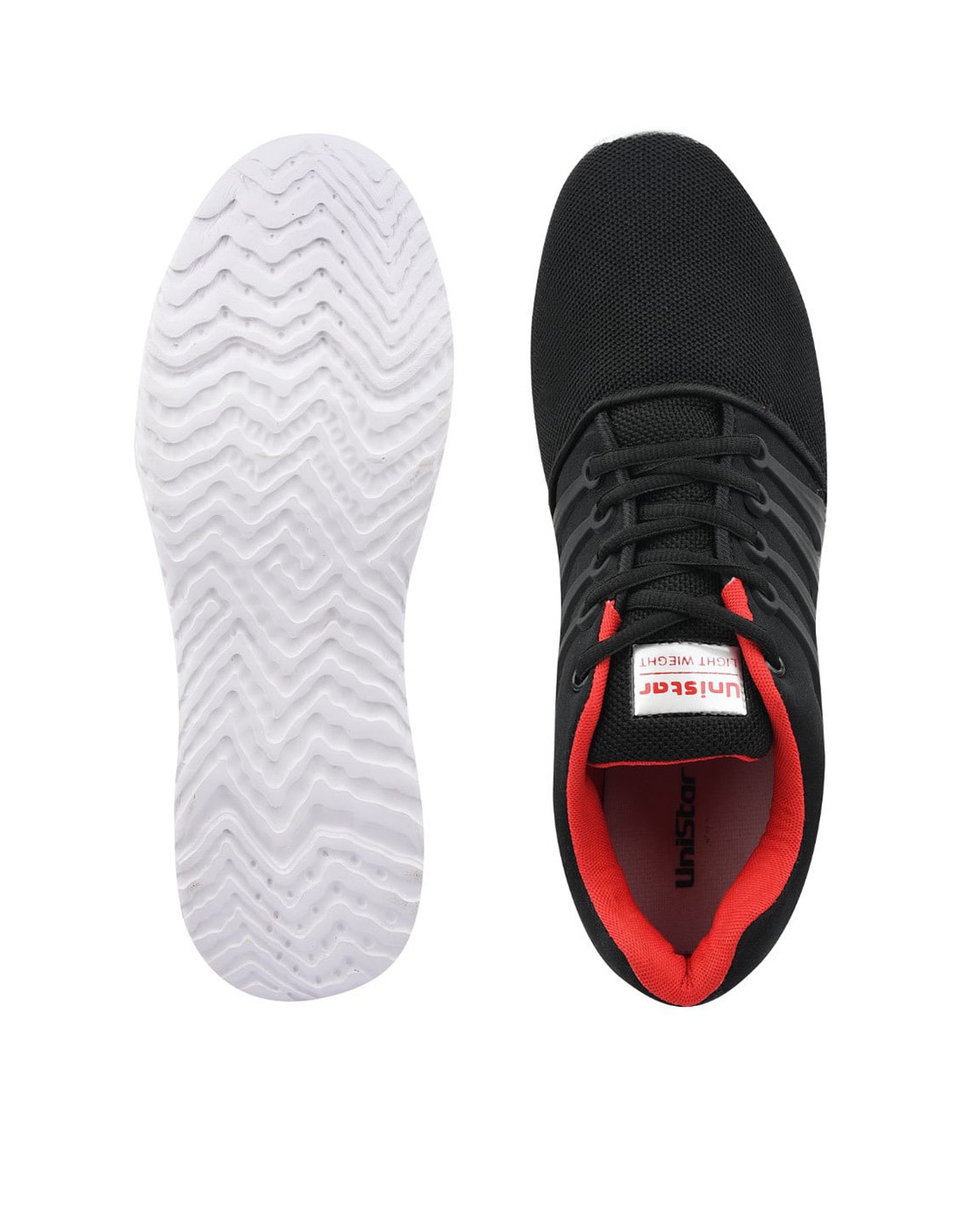 Buy online Black Leatherette Sport Shoes from Footwear for Men by Unistar  for ₹379 at 0% off | 2024 Limeroad.com
