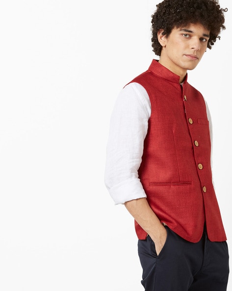 Nehru jacket red tape hotsell