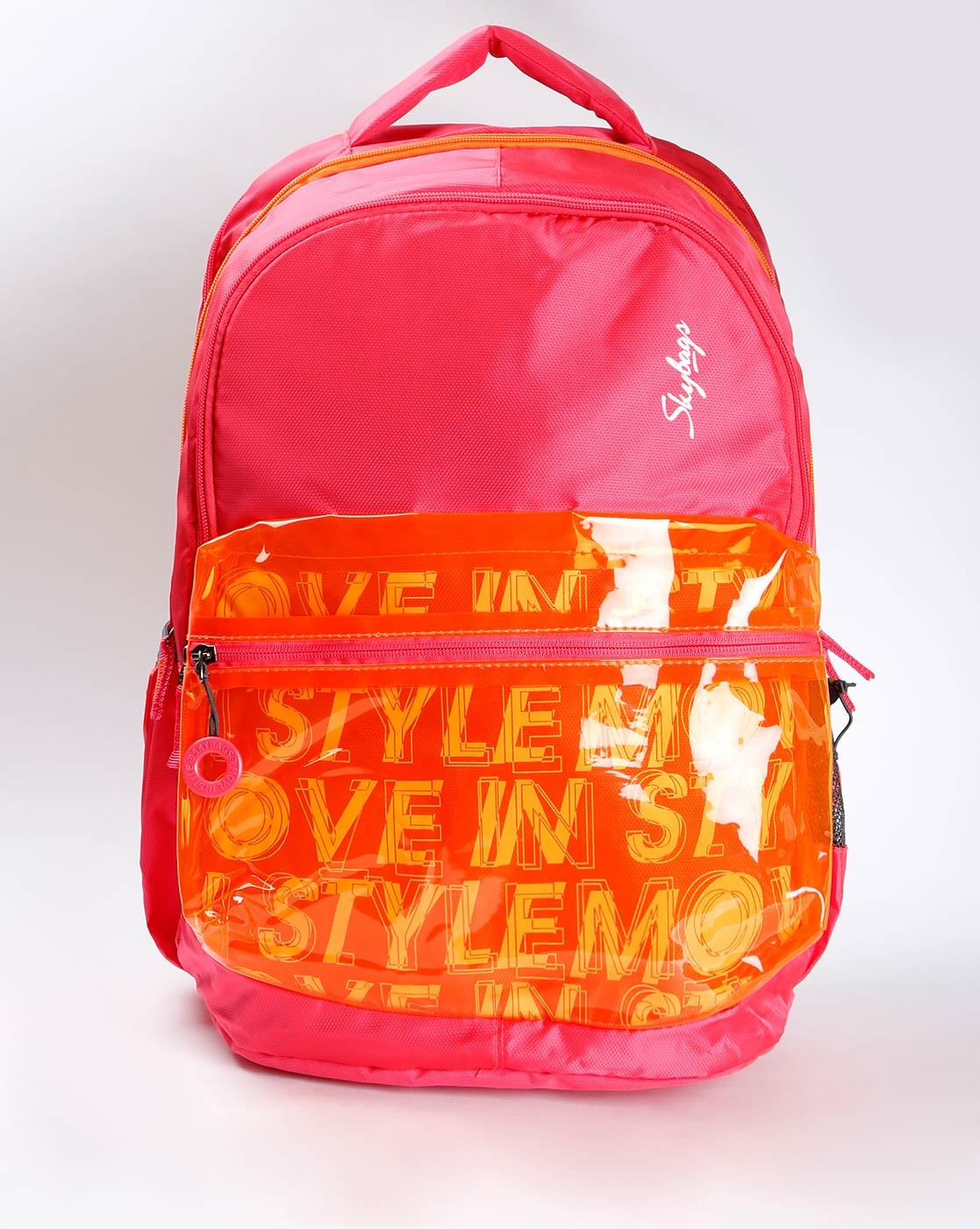 Pink colour skybags hotsell