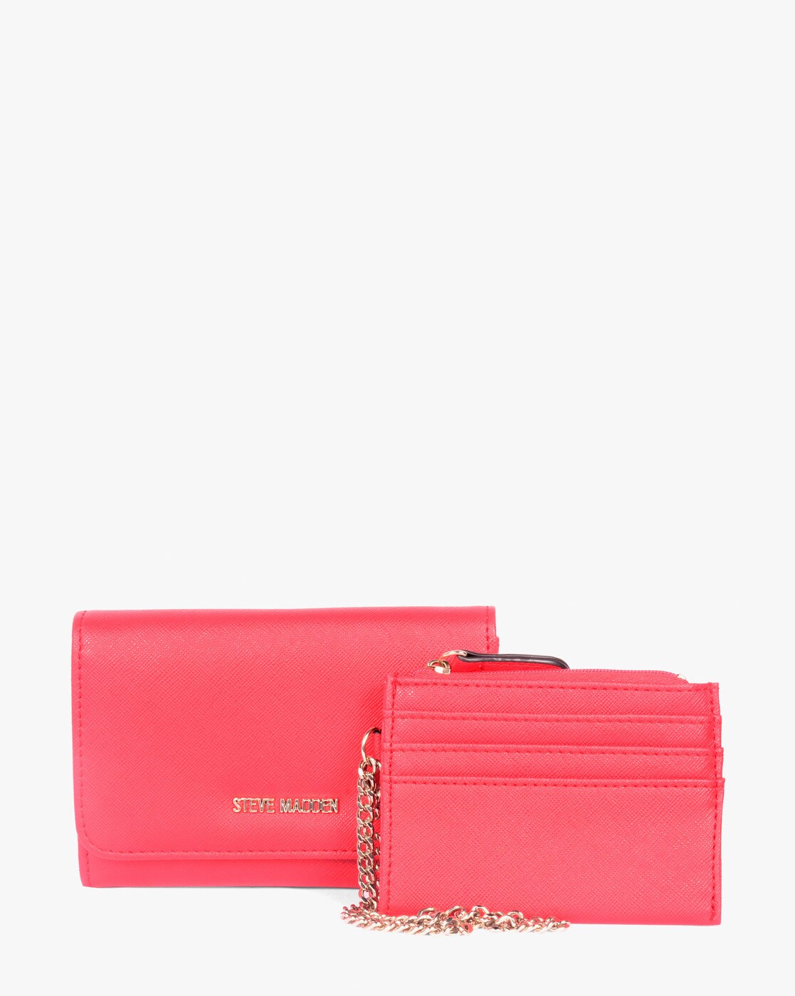 steve madden red wallet