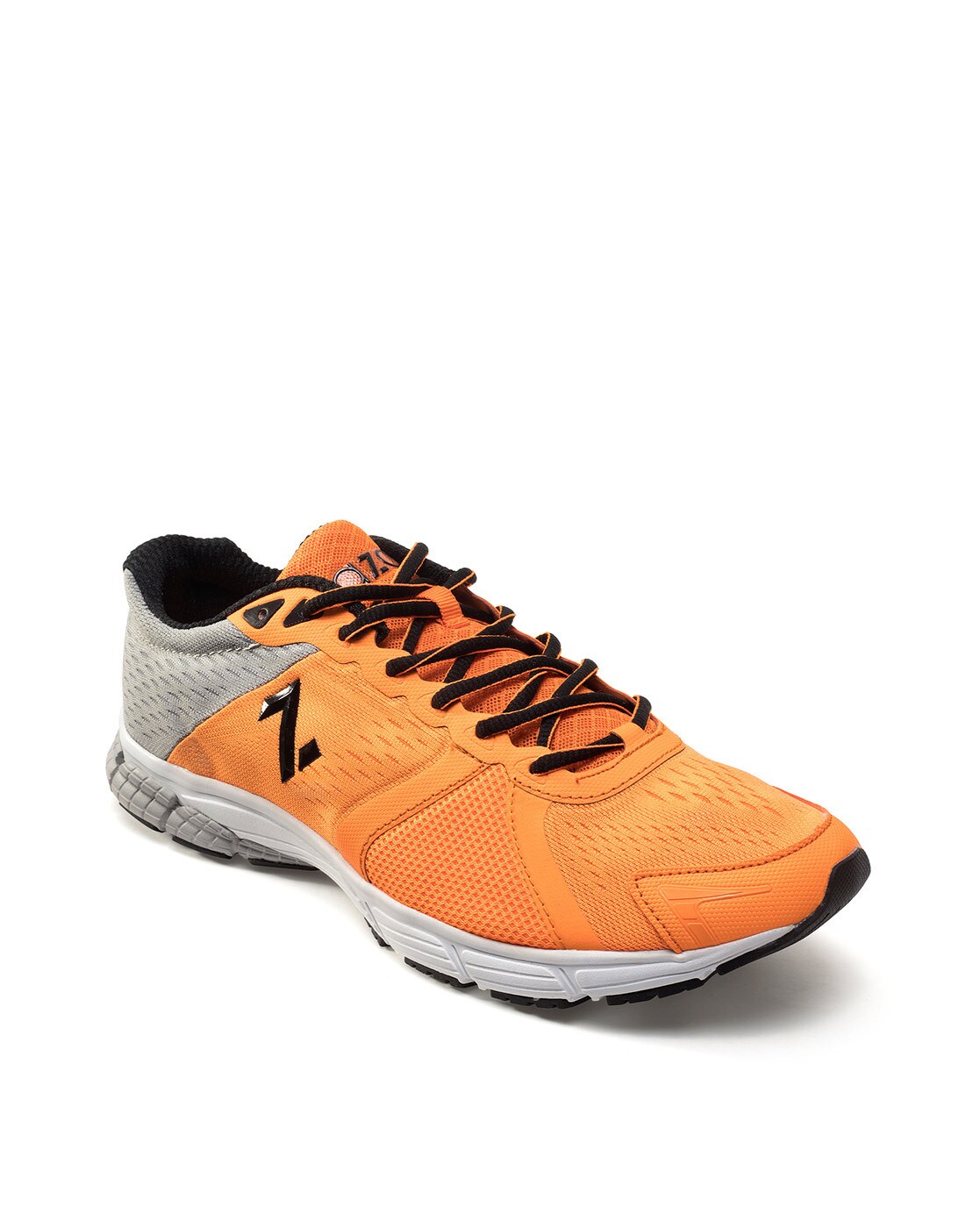 Buy Orange/Grey Sports Shoes for Men by 