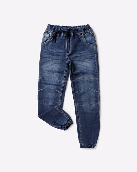 boys denim joggers