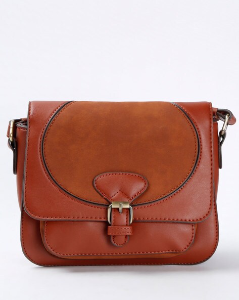 tan sling bag