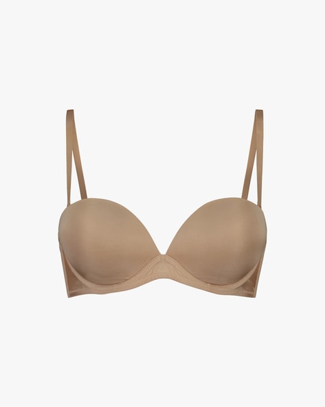 Angie Padded Push-Up Plunge Bra