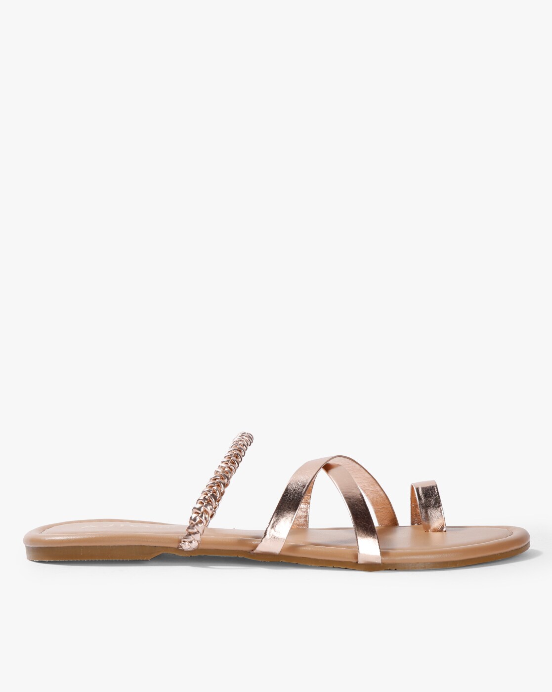 Sparkly Rose Gold Sandals