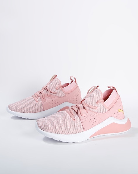 pink puma girl shoes