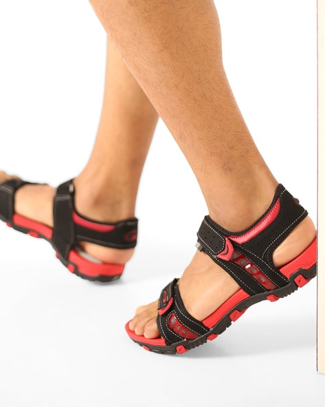 Sparx Men SS-447 Black Red Floater Sandals (SS0447G_BKRD_0007) : Amazon.in:  Fashion