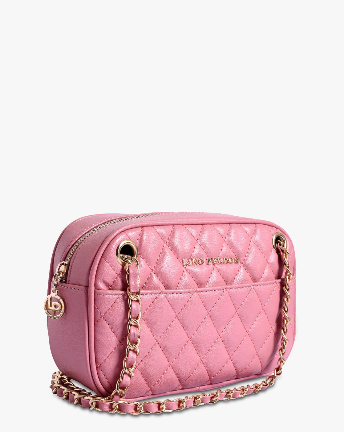 lino perros pink handbag