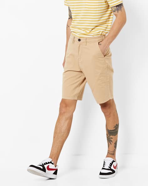 Buy Khaki Shorts \u0026 3/4ths for Men by 