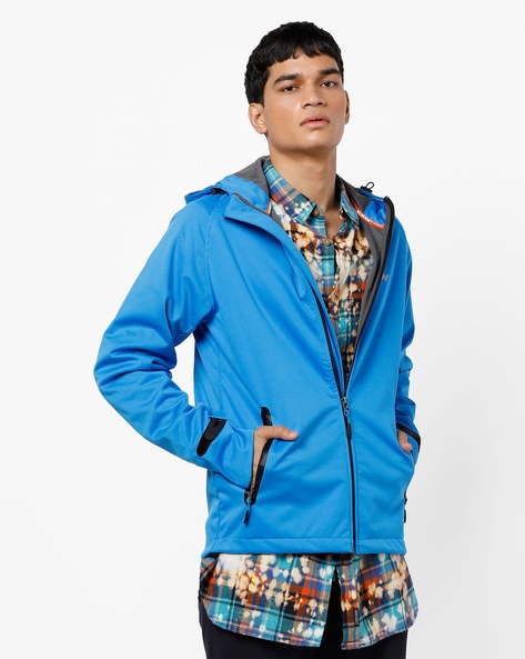 wildcraft blue jacket