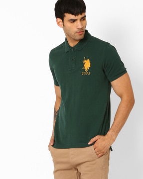 polo with marlin logo