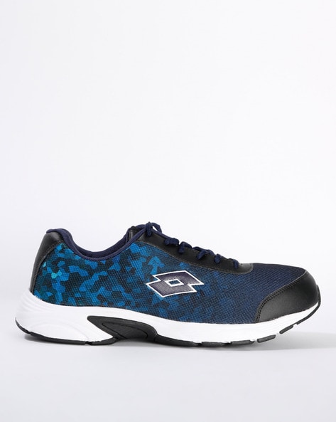 Navy Blue Sports Shoes for Men by LOTTO 