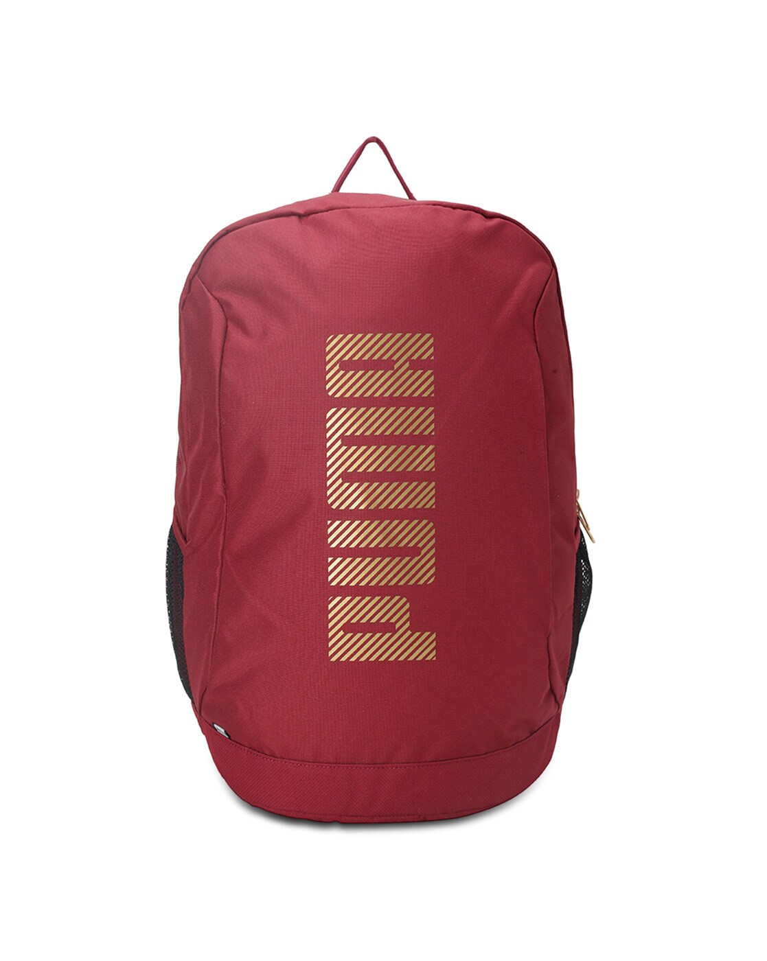 maroon backpack