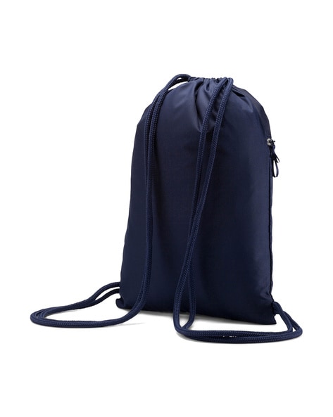 Drawstring Backpack Sports Gym Bag for Women Men Children Large Size with  Zipper and Water Bottle Mesh Pockets - Walmart.com