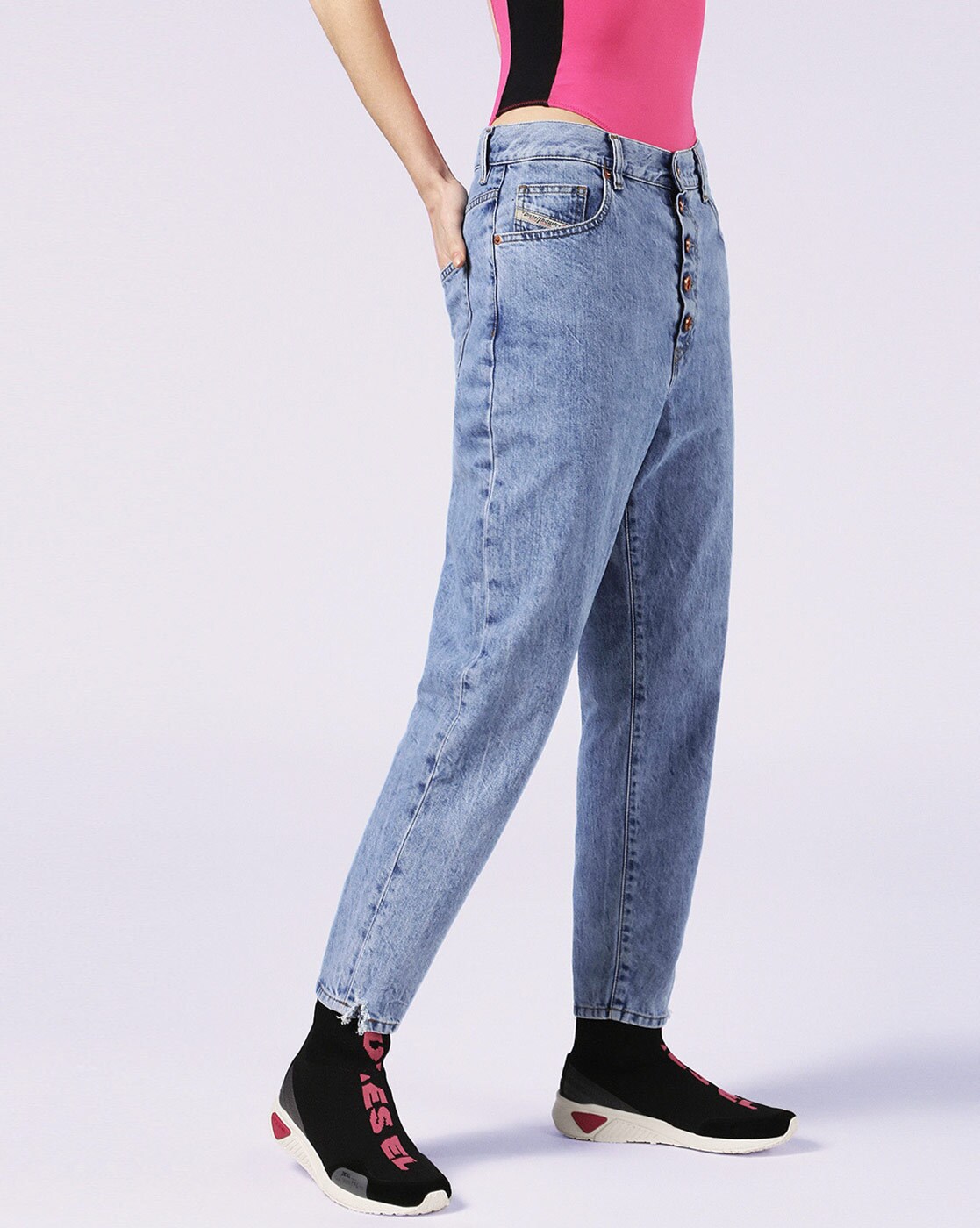 Mom jeans clearance diesel