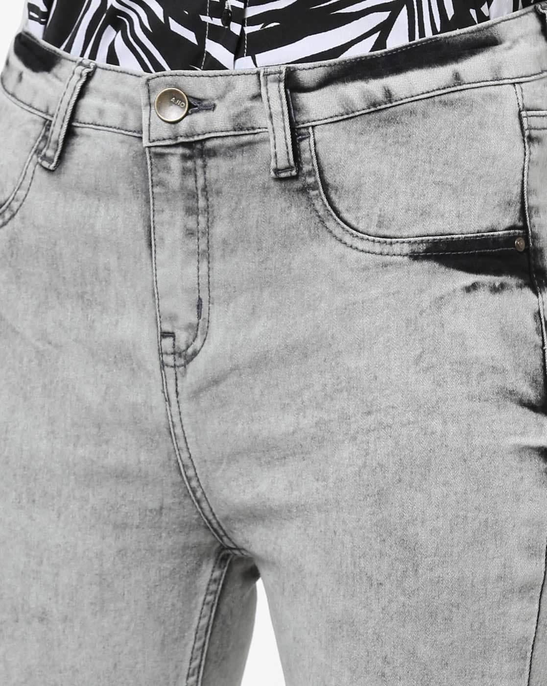 steel grey jeans