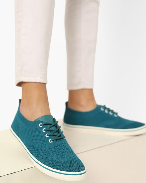 turquoise color shoes for ladies